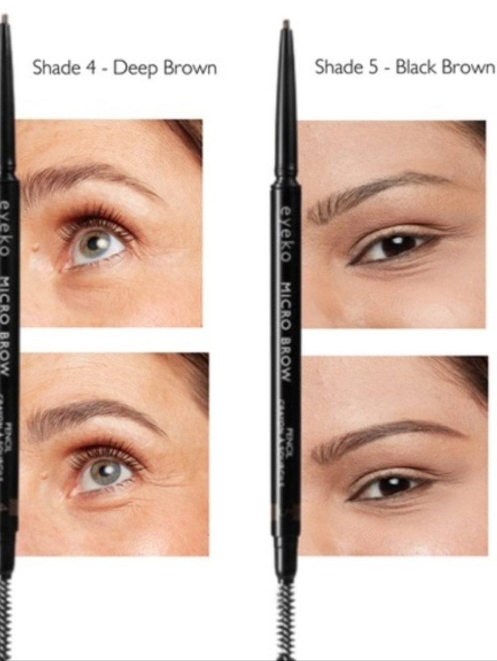 Eyeko Deep Brown Brow Pencil, NIP - Picture 3 of 3